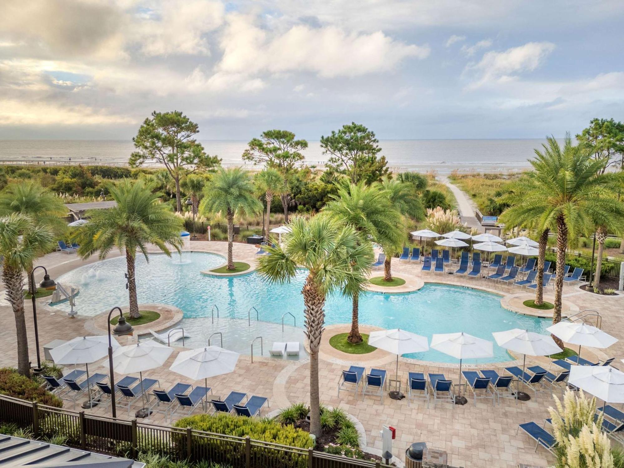 Hilton Grand Vacations Club Ocean Oak Resort Hilton Head Hilton Head Island Eksteriør bilde
